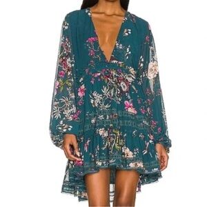 Free People Cherry Blossom Mini Dress - new with tags!